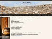 Tablet Screenshot of fez-realestate.com